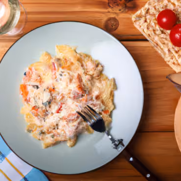 Creamy Tuna Pasta Bake