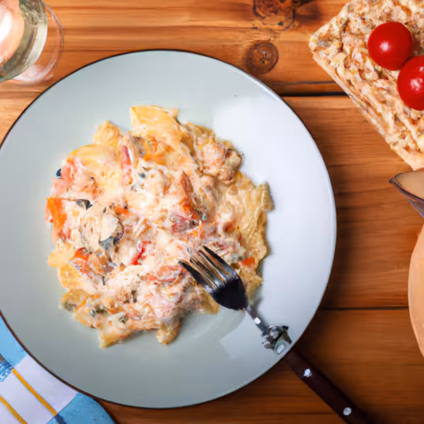 Creamy Tuna Pasta Bake