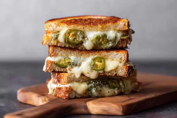 Blackstone Grilled Cheese
