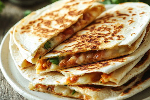 Blackstone Chicken Quesadillas