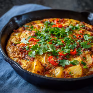 Chorizo-Potato Frittata