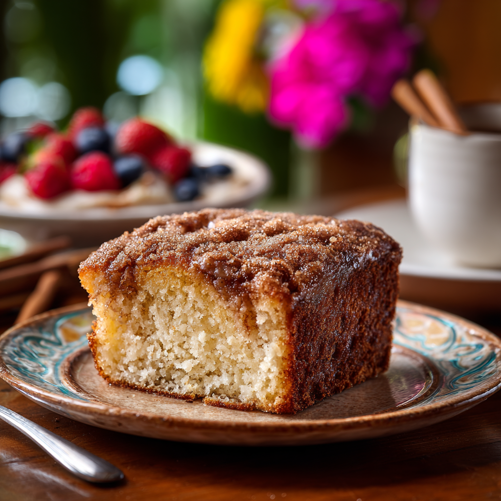 Cinnamon Brunch Cake