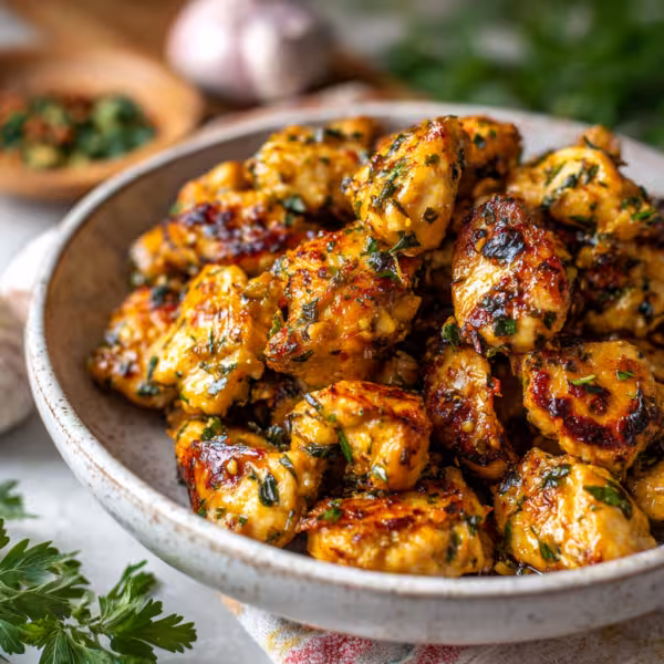 Garlic Butter Chicken Bites