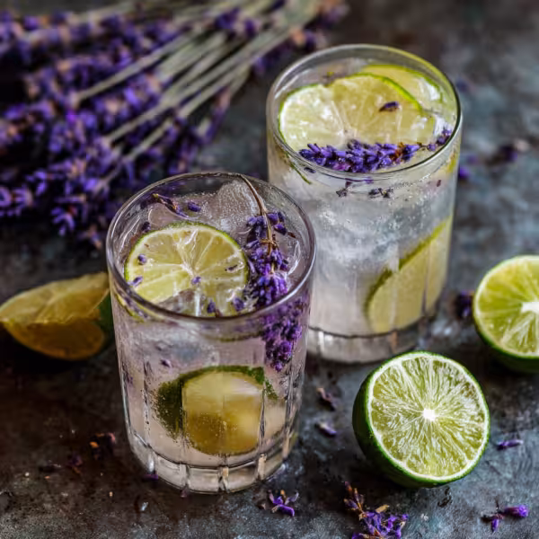 Lavender Gin and Tonic