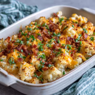 Loaded Cauliflower Casserole