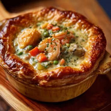 Seafood Pot Pie Recipe
