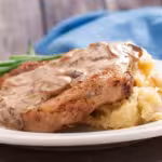 Fall-Apart Slow Cooker Pork Chops