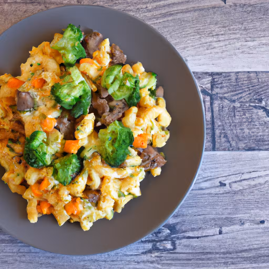 Cheesy Beef and Broccoli Pasta Bake