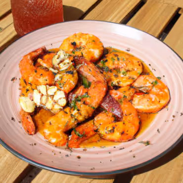 Spicy Garlic Shrimp