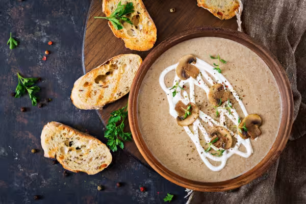 Earthy Mushroom Soup