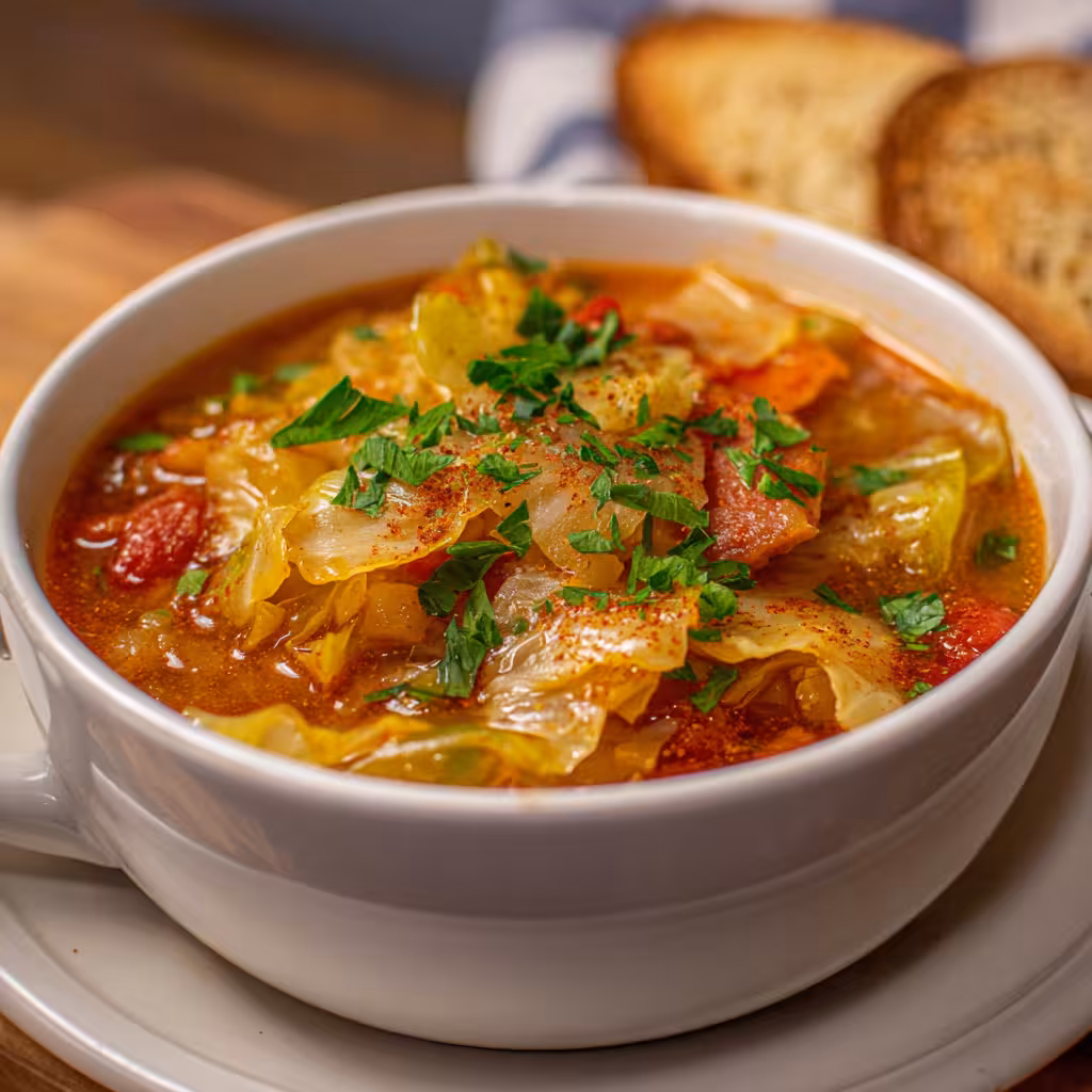 Cajun Cabbage Soup