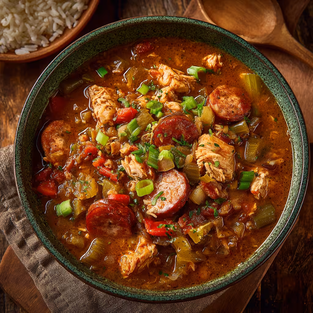 Chicken and Sausage Gumbo