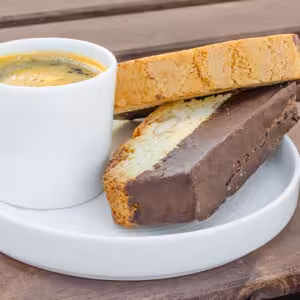 Chocolate Dipped Biscotti