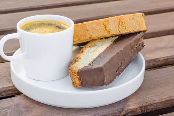 Chocolate Dipped Biscotti
