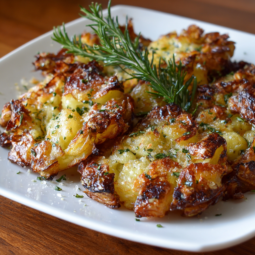 Crispy Smashed Potatoes