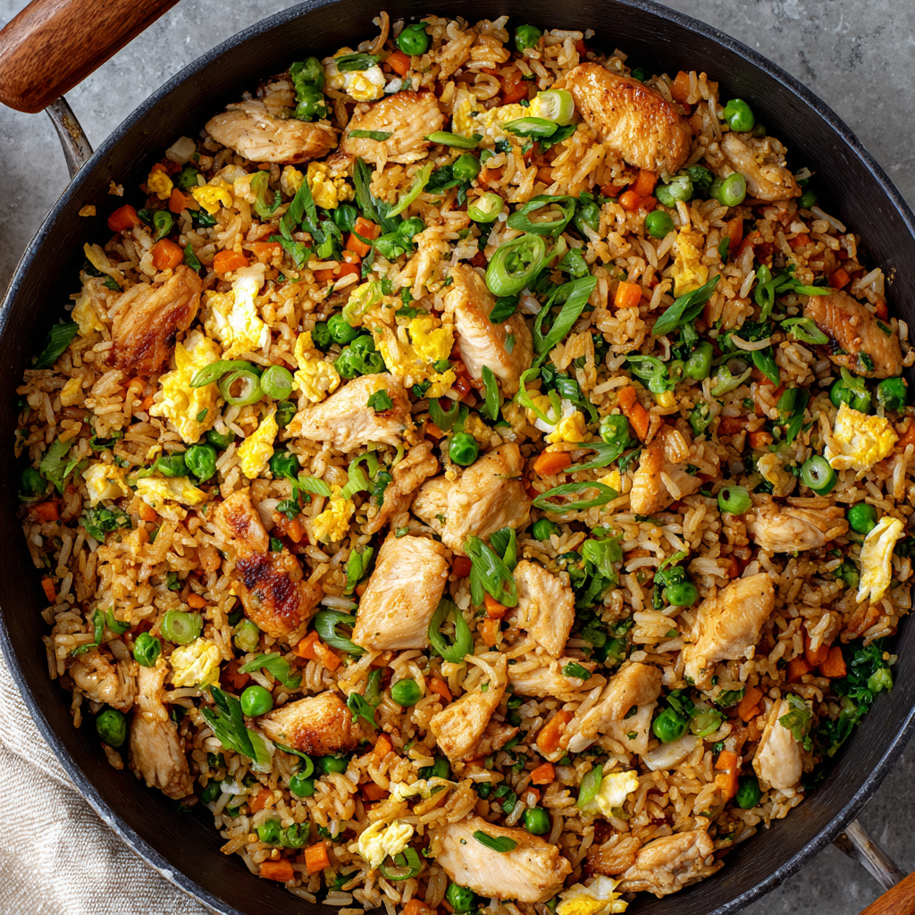 Easy Chicken Fried Rice