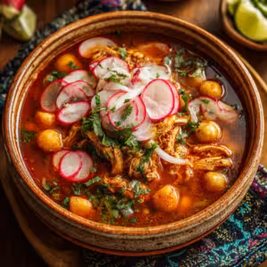 Easy Chicken Pozole