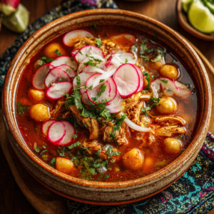 Easy Chicken Pozole