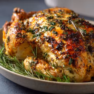 Herb Garlic Roasted Chicken