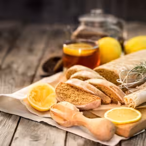 Lemon Almond Biscotti