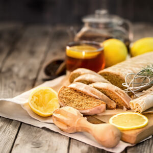 Lemon Almond Biscotti