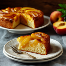 Peach Ricotta Cake