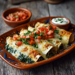 Spinach Enchiladas