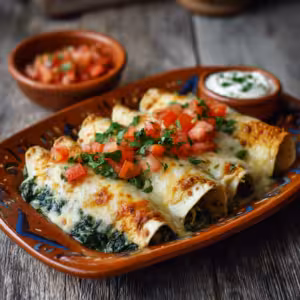 Spinach Enchiladas