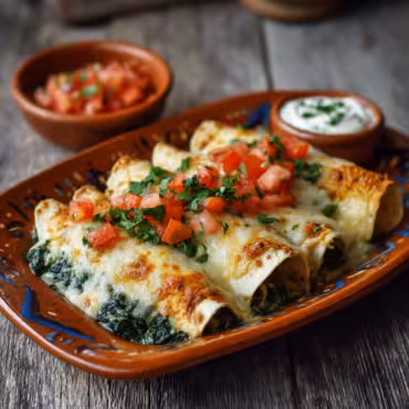 Spinach Enchiladas