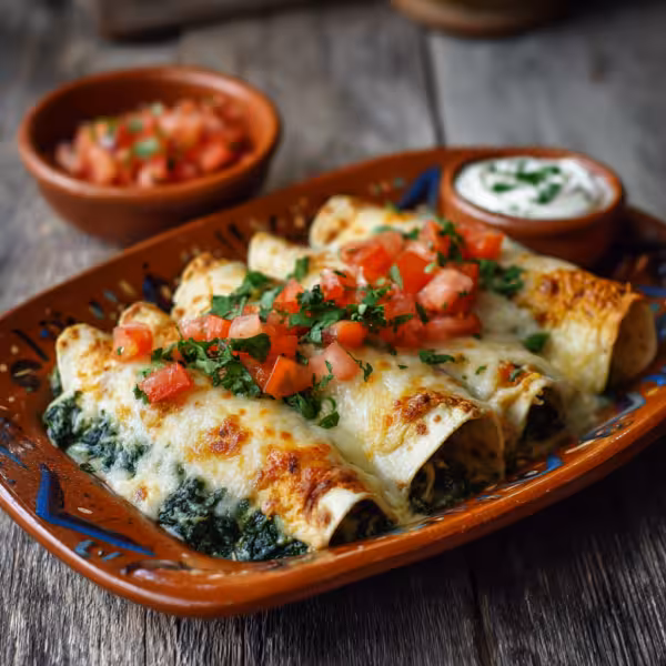 Spinach Enchiladas