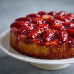 Strawberry Upside-Down Cake
