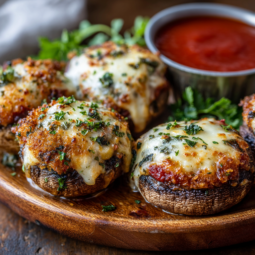 Stuffed Cream Cheese Mushrooms