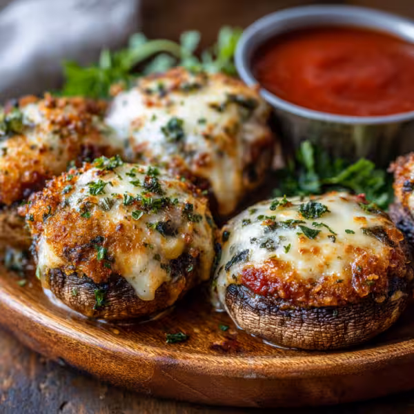 Stuffed Cream Cheese Mushrooms