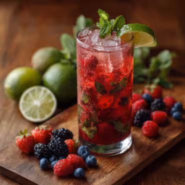 Summer Berry Mojito