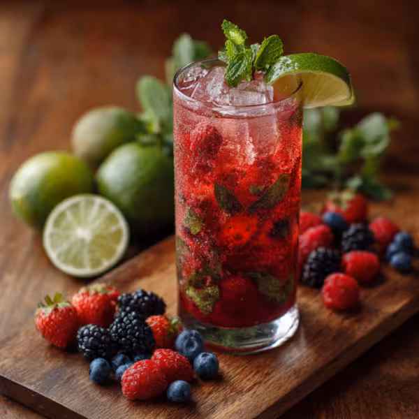 Summer Berry Mojito