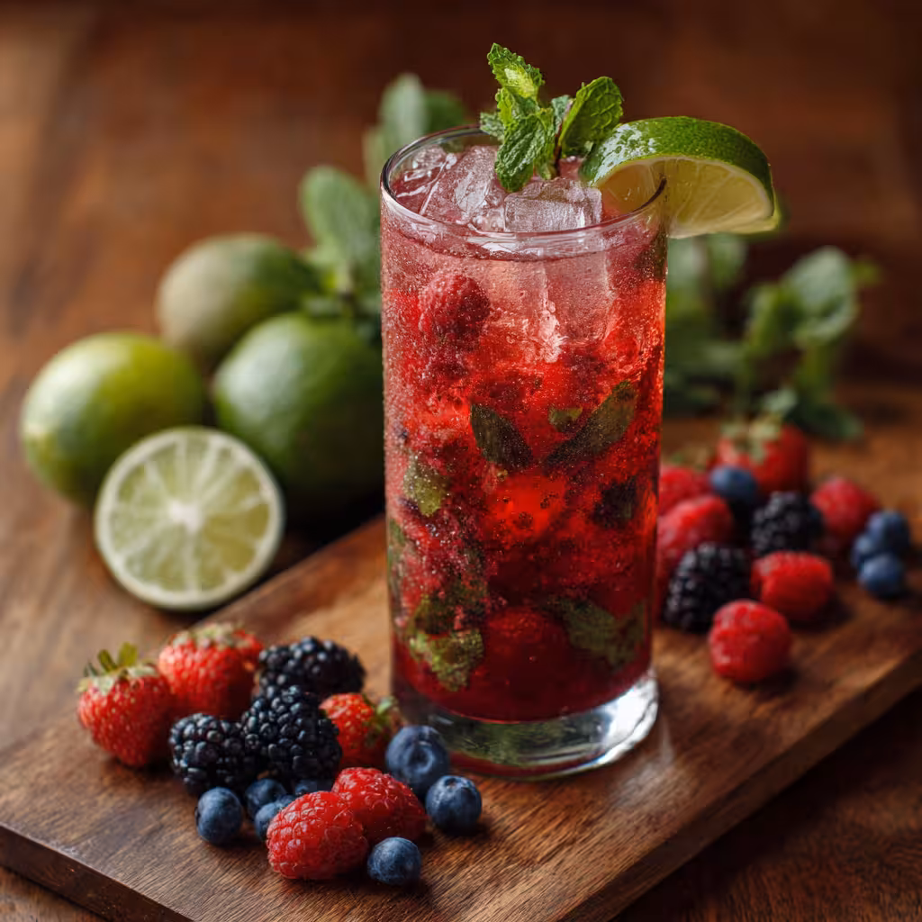 Summer Berry Mojito