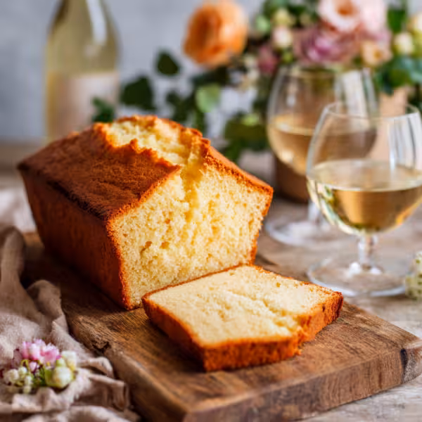 White Wine Pound Cake