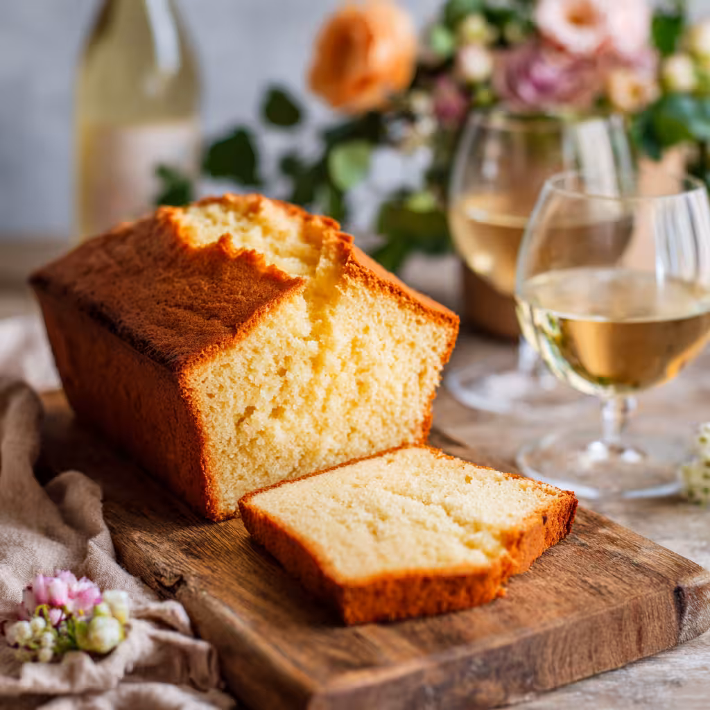 White Wine Pound Cake