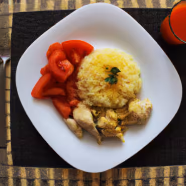 Spicy Chicken and Tomato Rice