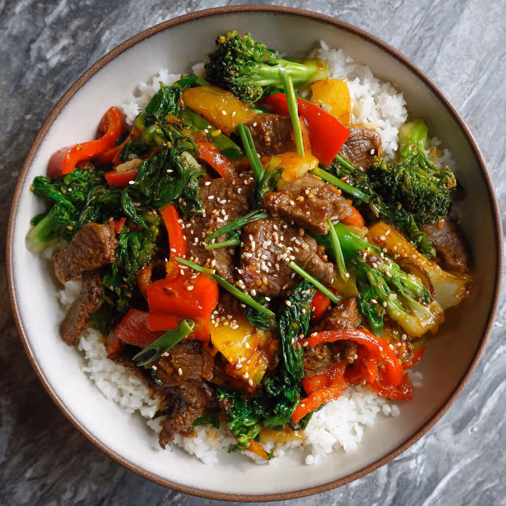 Beef and Veggie Stir-Fry
