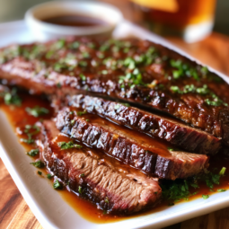 Bourbon & Honey-Glazed Brisket