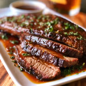 Bourbon & Honey-Glazed Brisket