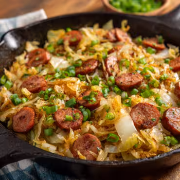 Cajun Cabbage Skillet