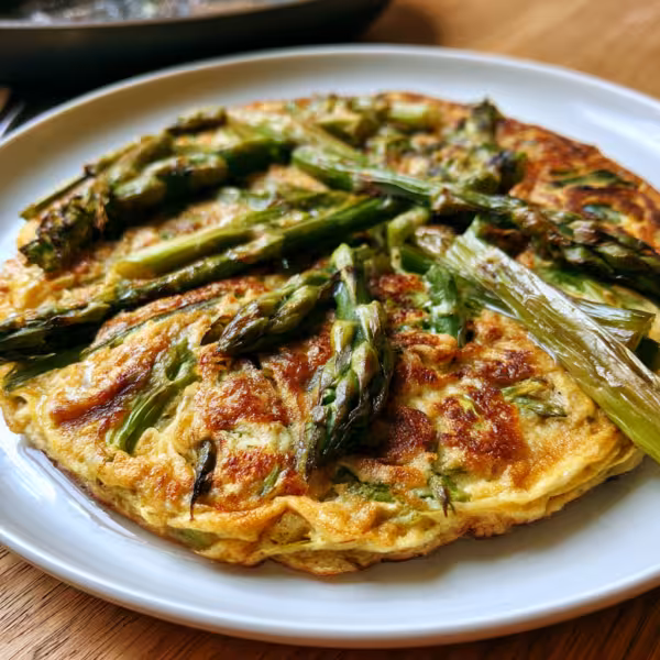 Chicken and Asparagus Crepes