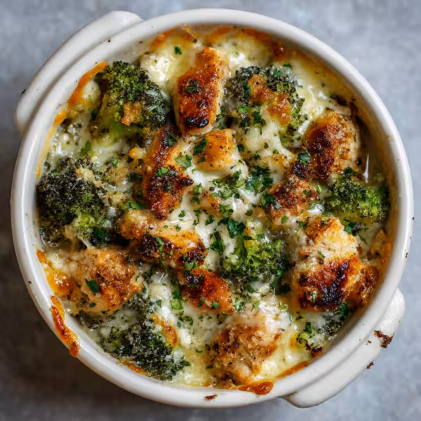 Chicken and Broccoli Cheese Bake