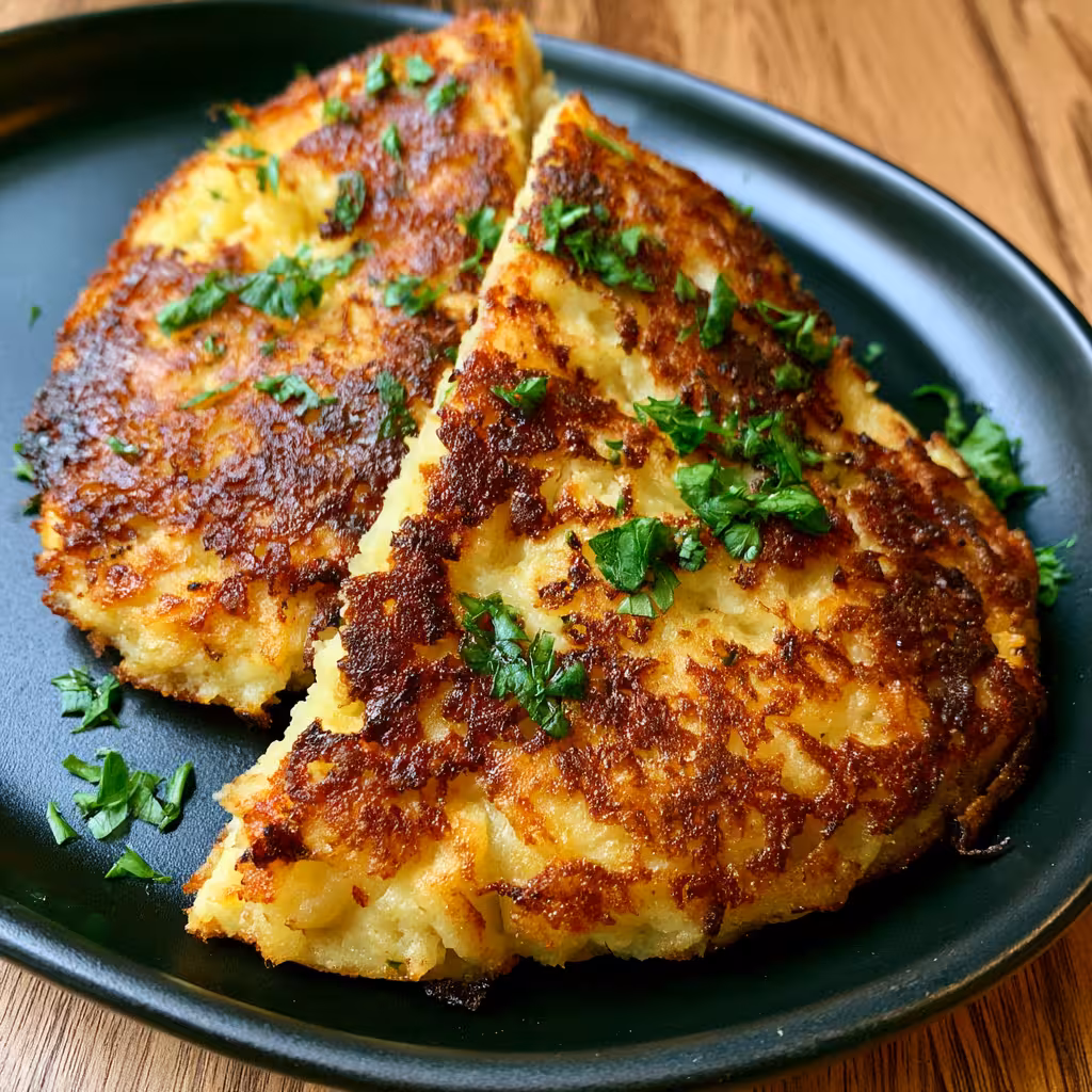 Crispy Mashed Potato Pancake