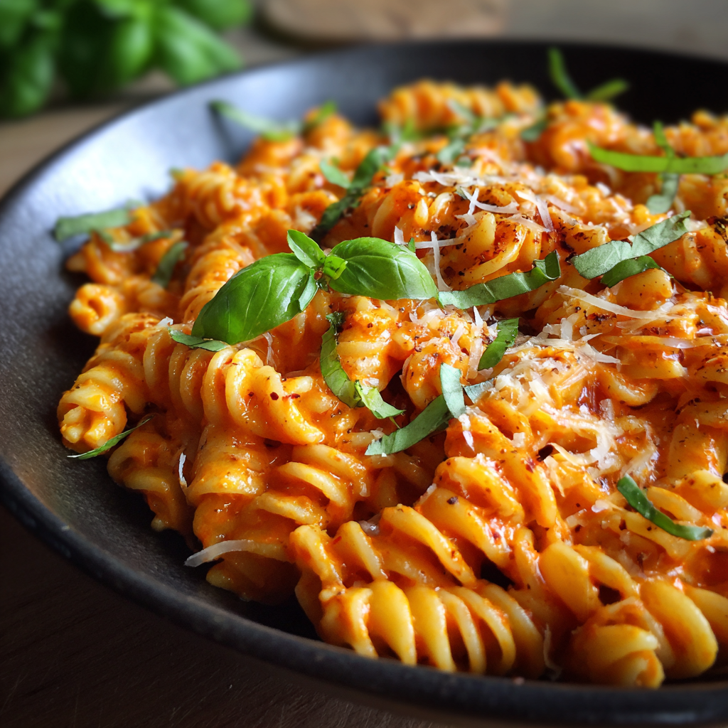 Roasted Red Pepper Pasta