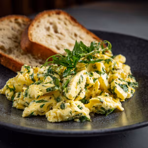 Scrambled Eggs with Herbs